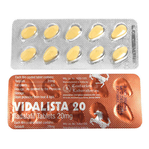 Vidalista 20mg 10tabl (tadalafil) Cialis - obrazek 2