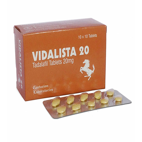 Vidalista 20mg 10tabl (tadalafil) Cialis