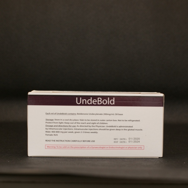 UndeBold Endogenic – Boldenone Undecylenate 5x2ml (10ml) 200mg/ml - obrazek 2
