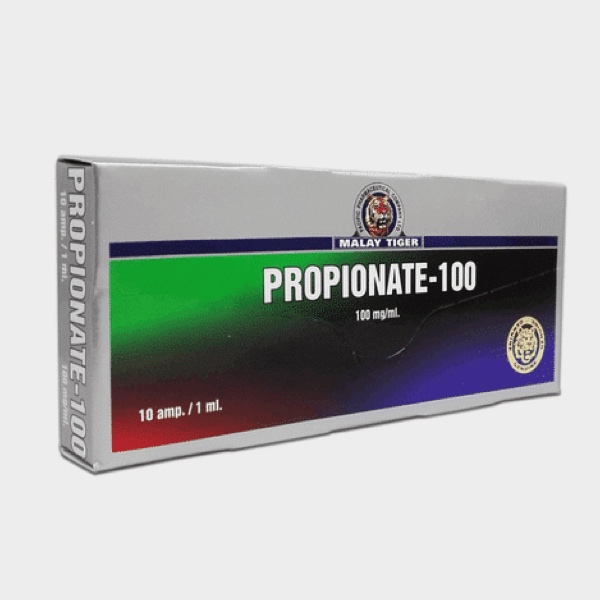 Propionate-100 Malay Tiger - Testosteron Propionate 10amp po 1ml 100mg/ml