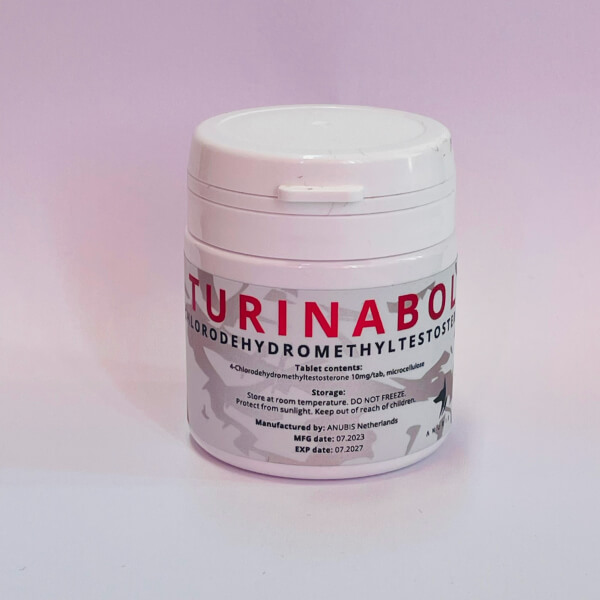 Turinabol Anubis Pharma 10mg/tab 100szt
